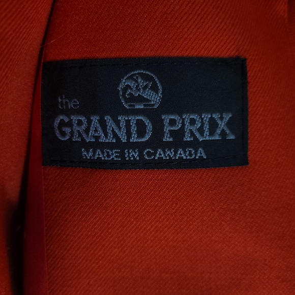 Grand Prix Red Wool Show Jacket - Picture 6 of 11